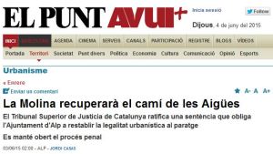 El PuntAvui 3-06-2015